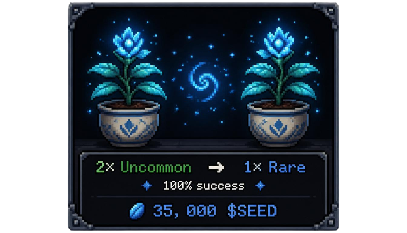 2x Uncommon to 1x Rare